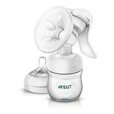 Extractor De Leche Manual Avent + Biberon Natural