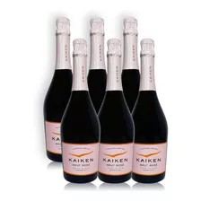 Kaiken Sparkling Vino Espumante Brut Rosé Caja X6u 750ml