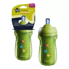 Taza Insulada Con Sorbete Tommee Tippee 9oz - 260ml Verde