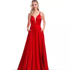 Vestido Elegante Para Fiestas De Noche Tela Fina