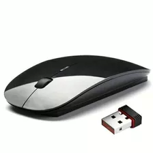 Mouse Sem Fio Wireless Óptico Slim 1600dpi Notebook Pc Top