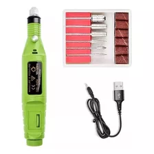 Torno Eléctrico Manicura Pedicura Jq-20 + Kit De Accesorios