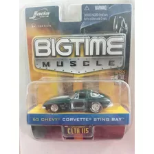 Jada Toys Big Time Muscle 63 Chevy Corvette Sting Ray 2006