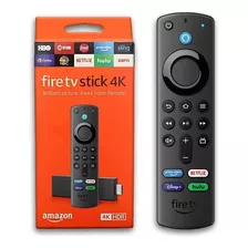 Amazon Fire Tv Stick 4k Alexa Voice 8gb 3º Geração 1.5gb Ram