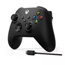 Control Inalambrico Xbox Negro + Cable Usb-c