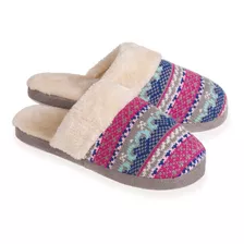 Pantufa Feminina Tricot Elegante Fofinha Antiderrapante 