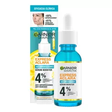 Serúm Garnier Express Booster 4% 30ml Momento De Aplicación Día/noche Tipo De Piel Piel Con Tendencia Al Acné