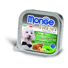 Alimento Para Perro -monge Fresh Cane Pollo Verdure 100 Gr