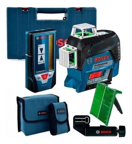 Nivel Láser Bosch Gll 3-80 Cg Profesional + Receptor Lr7