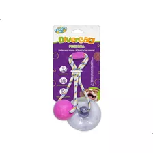 Brinquedo P/ Cães Push Ball Com Ventosa Divercão Truqys Pet 