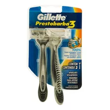 Gillette Prestobarba 3 De Caballero - 2 Unidades