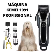 Kemei Máquina Profissional Sem Fio Bivolt Para Cão E Gato!!!