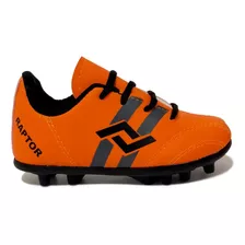 Botines Futbol Raptor Tapones Naranja 27 Al 34 Fab813nf