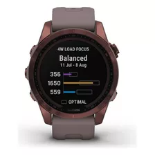 Relógio Inteligente Fenix 7s Sapphire Titanium Garmin Map