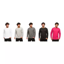 Kit 5 Camiseta Camisa Oversized Longline Masculina Ny Top