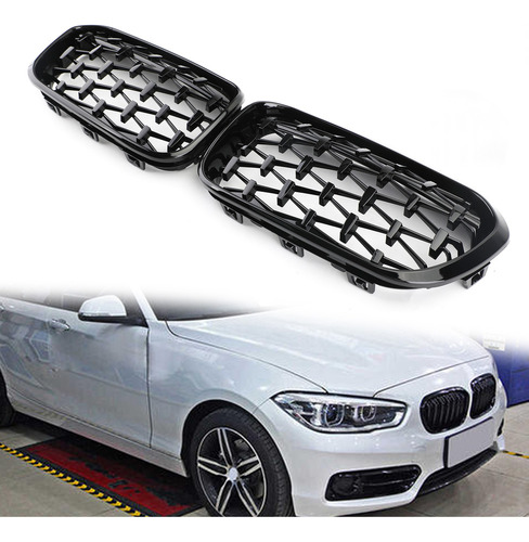 Parrilla Delantera Para Bmw 2015-2017 Serie 1 F20/f21 1 Foto 2