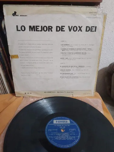 Vox Dei - Lo Mejor De Vox Dei - vinilo 1974