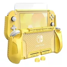 Kit Capa Tpu Premium Para Nintendo Switch Lite + Película V 