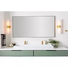 Espejo Pared Rectangular Cristal Moderno 60 X 30 