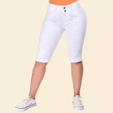 Capri De Mezclilla De Dama Corte Colombiano Itzi Jeans Ca 41