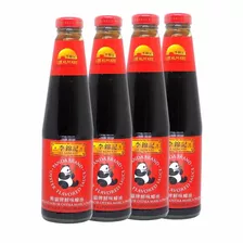 4 Molho De Ostra Concentrado Panda Lee Kun Kee 510g 