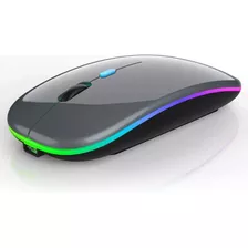 Mouse Wireless Bluetooth Led Rgb 2.4ghz Bateria Recarregável