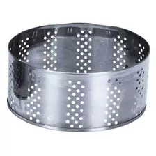 Forma Queijo Frescal Inox 500g (17,5 Cm) Zatti - Unidade