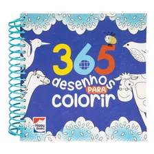 Livro 365 Desenhos Para Colorir