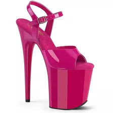 Zapatilla Marca Pleaser Modelo Flamingo 809 Altura De 20 Cms