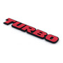 Emblema De Coche Turbo Rojo For Vw Volvo Ix35