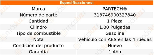 1- Bomba Frenos Grand Cherokee 8 Cil 5.2l 1993/1994 Partech Foto 5