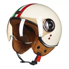 Casco De Moto Beon 3/4, 10 Estilos, Vintage