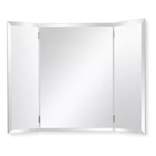 Espejo Para Baño Triptico Biselado 40x90cm - Martino