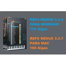 Plugin Refx Nexus 3.4.4 + Expanções Win/mac + Reaper 6