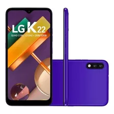 LG K22 Tela 6,2 32gb Azul 3gb 