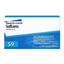 1caja De Lentes D Contacto 6 Lentes Bausch & Lomb Soflens 59