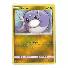 Pokemon Dratini A Reverse Foil Sol E Lua União De Aliados Fr