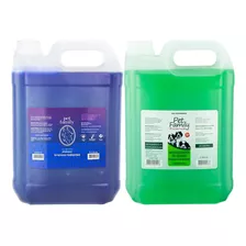 Kit Shampoos Pet Branqueador E Neutralizador De Odores 5 L