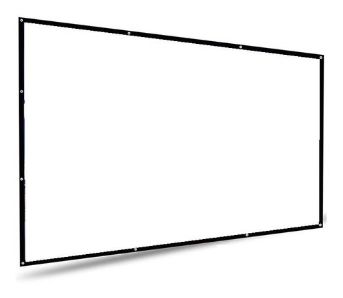 Pantalla Para Proyector Portatil 120 Pulgadas 16:9 Proyección Trasera Y Frontal Cine En Casa Exposiciones Videojuegos