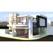 Plano De Casa Habitación, Proyecto, Arquitectura 9 X 17 M