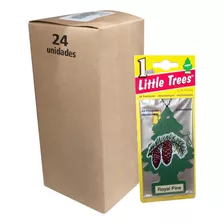 Pack 24 Pinos Aromáticos Little Trees Aroma Pino Real