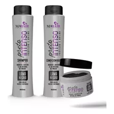 Kit Shampoo Profissional Preto Intenso