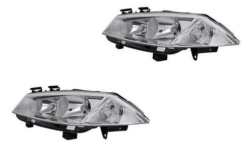 Par De Faros Depo Renault Megane Ii 2004 2005 2006 Foto 5