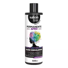 Loção Ondulada Permanente Afro Profissional Salon Line 500ml