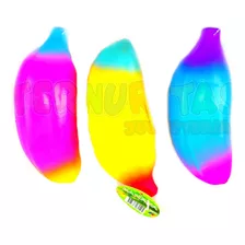 Squishy Banana Color Sensorial Antiestres Juguete Fidget Toy