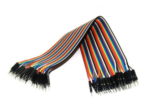 Cables Dupont Jumpers Para Protoboard 20cm 40piezas