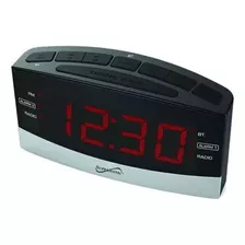  Radio Reloj Bluetooth Radios Despertador Negro Sc381
