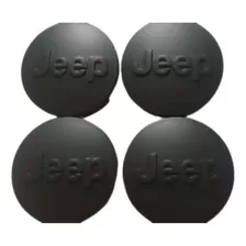 4 Tapas Jeep Cherok. Liberty Rubicon Wrang. 56 Mm Negro-mate