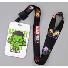 Lanyard Portacredencial Hulk Calidad Premium