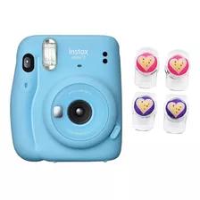 Câmera Instantânea Instax Mini 11 Azul +clip - Fujifilm Azul